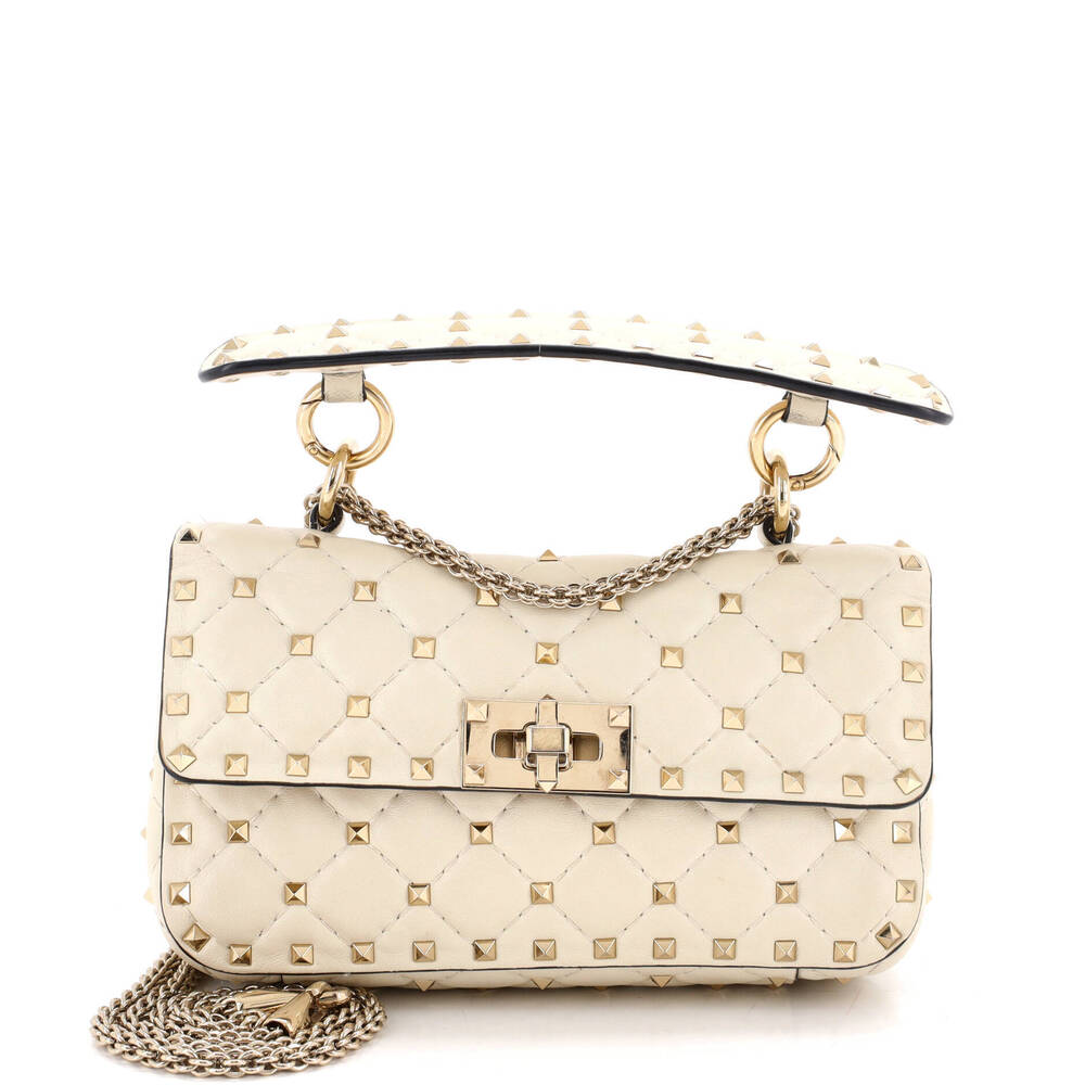 Valentino Garavani Small Rockstud Spike Flap Bag